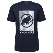 Koszulka męska Mammut Trovat T-Shirt Men czarny/biały marine PRT2