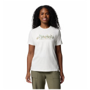 Koszulka damska Columbia Boundless Beauty™ Logo Short sleeve Tee biały/fioletowy Sea Salt, Outback Critters