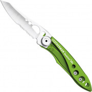 Nóż składany Leatherman Skeletool KBX zielony Green