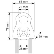 Bloczek z blokadą Camp Tethys