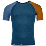 Męska koszulka Ortovox 120 Comp Light Short Sleeve M jasnoniebieski petrol blue