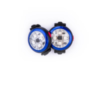 Światełko do obroży Curli Luumi Safety LED Lights rechargeable niebieski blue
