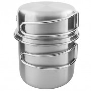 Kubek Tatonka Handle Mug 500 Set srebrny Silver
