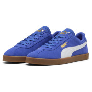 Buty wyjściowe męskie Puma Club II niebieski/biały Royal Sapphire-PUMA White