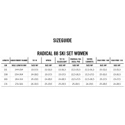 Zestaw skitourowy Dynafit Radical 88 Ski Set Women