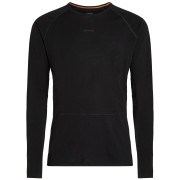 Męska koszulka Icebreaker Men Merino 200 ZoneKnit LS Crewe czarny Black