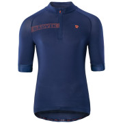 Męska koszulka kolarska Radvik Alpha Gts niebieski Medieval Blue/Tangarine Tango