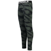 Męskie kalesony Mons Royale Cascade Merino Flex 200 Legging Rosin Motion czarny/szary
