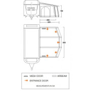 Przedsionek Vango Tuscany Air 500 Elements ProShield
