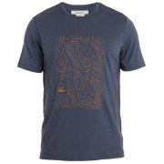 Koszulka męska Icebreaker M Mer 150 Tech Lite II SS Tee Alpine Crossing zarys Graphite