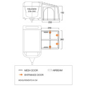 Przedsionek Vango Balletto Air 260 Elements ProShield