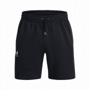 Męskie szorty Under Armour Icon Fleece Short czarny Black/White