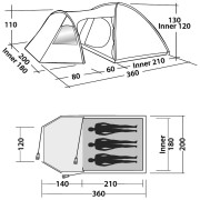 Namiot Easy Camp Eclipse 300