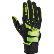 Rękawiczki Leki HRC Race Shark czarny/zielony black-neon yellow