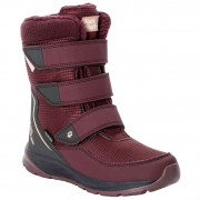 Dziecięce buty zimowe Jack Wolfskin Polar Boot Texapore High Vc K czerwony boysenberry