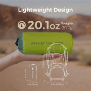 Nadmuchiwany materac Flextail TINY Sleeping Pad R03 AVS - Regular Long 196 cm