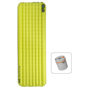 Nadmuchiwany materac Flextail TINY Sleeping Pad R03 AVS - Regular Long 196 cm zielony Green