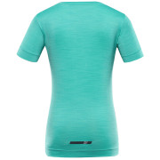 T-shirt dziecięcy Alpine Pro Basiko Green