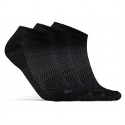 Skarpetki Craft Core Dry Footies 3-Pack czarny Black