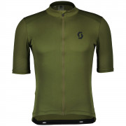 Męska koszulka kolarska Scott M's Endurance 10 s/sl ciemnozielony fir green/black