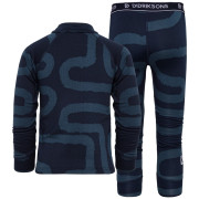 Bielizna funkcjonalna dla dzieci Didriksons Jadis Kids Pr Set 5 Path Navy
