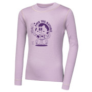 Dziecięca koszulka Sensor Merino DF Planet Mystic Violet jasnoróżowy Mystic Violet
