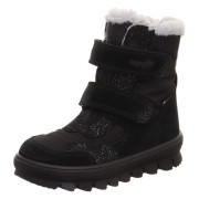 Dziecięce buty zimowe Superfit Flavia Schwarz/Silber czarny/srerbny Schwarz/Silber