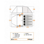 Namiot Vango Beta 450XL