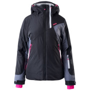 Kurtka damska Brugi 2AKB czarny/szary Black/Grey/Pink
