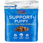 Przysmaki dla psów Fish4Dogs Puppy White Fish Morsels Digestion 150g