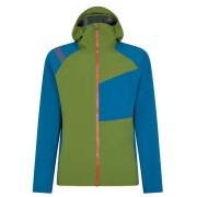 Kurtka męska La Sportiva Run Jkt M zielony Kale/Space Blue