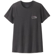 Koszulka damska Patagonia Women's Capilene® Cool Trail Shirt - Stratapeaks czarny Ink Black