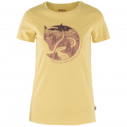 Koszulka damska Fjällräven Arctic Fox Print T-shirt W żółty