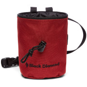 Worek na magnezję Black Diamond Mojo Chalk Bag M/L czerwony DarkCrimson