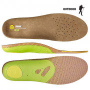 Wkładki do butów Sidas 3Feet Outdoor Mid zielony/brązowy