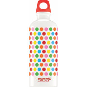 Butelka Sigg Design 0,6 l biały/czerwony