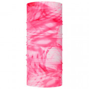 Dziecięcy komin wielofunkcyjny Buff Coolnet UV® różowy/biały Treya Pink Fluor