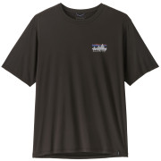 Koszulka męska Patagonia Men's Capilene Cool Daily Shirt - '73 Skyline czarny Black