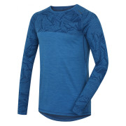 Męska koszulka Husky Merino 100 niebieski
