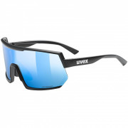 Okulary sportowe Uvex Sportstyle 235 P czarny/niebieski Black Mat / Mirror Blue