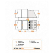 Namiot rodzinny Vango Sierra Air 300