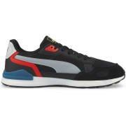 Buty męskie Puma Graviton Tera biały/czerwony White-Harbor Mist-High Risk Red