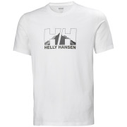 Koszulka męska Helly Hansen Nord Graphic T-Shirt biały White