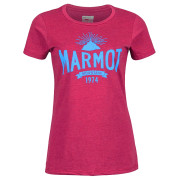 Koszulka damska Marmot Carly Tee SS fioletowy RedDahlia