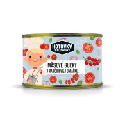 Danie główne Hotovky z plechovky Klopsiki w sosie pomidorowym 400g