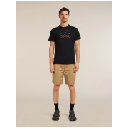 Męska koszulka Icebreaker Merino Blend 125 Cool-Lite™ Sphere SS Tee Across the Peaks