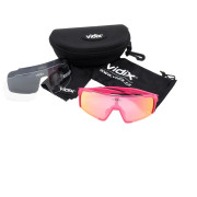 Okulary przeciwsłoneczne Vidix Vision jr. 240204 fullset różowy pink