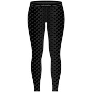 Damskie kalesony Icebreaker W Mer 260 Vertex Leggings On-Piste czarny/biały Black/Snow/J