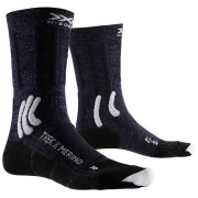 Skarpetki X-Socks Trek X Merino ciemnoniebieski MIDNIGHT BLUE/ARCTIC WHITE