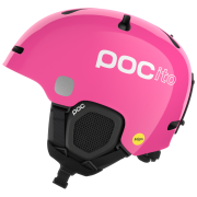 Kask narciarski dla dzieci POC POCito Fornix MIPS różowy Fluorescent Pink